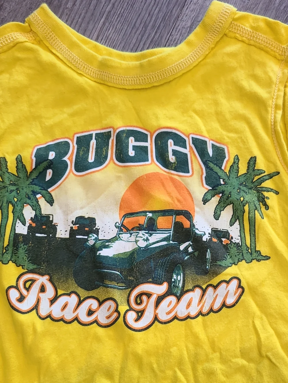 Children's Place/Carter 'Buggy Race Team' Kids Tank Top w/ Matching Plaid Shorts